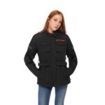 HARLEY DAVIDSON WOMEN'S QUEST TRIPLE VENT SYSTEM WATERPROOF RIDING JACKET BLACK