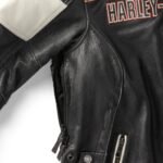 HARLEY DAVIDSON WOMEN'S HD MISS ENTHUSIAST III LEATHER RIDING JACKET