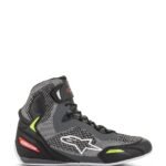 ALPINESTARS FASTER 3 RIDEKNIT SHOES BLACK GREY