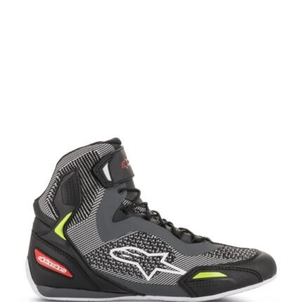 ALPINESTARS FASTER 3 RIDEKNIT SHOES BLACK GREY