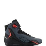 ALPINESTARS FASTER 4 SHOES BLACK RED FLUO