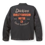 HARLEY DAVIDSON DICKIES X HD QUILTED LINED EISENHOWER JACKET BLACK
