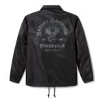 HARLEY DAVIDSON ORIGINALS POWERTRAIN COACHES JACKET CAVIAR