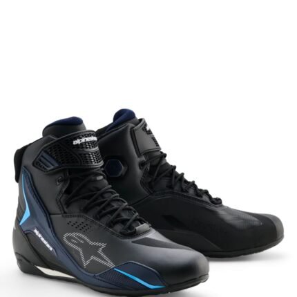 ALPINESTARS FASTER 4 DRYSTAR SHOES BLACK NIGHT