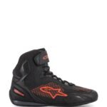 ALPINESTARS FASTER 3 RIDEKNIT SHOES BLACK RED