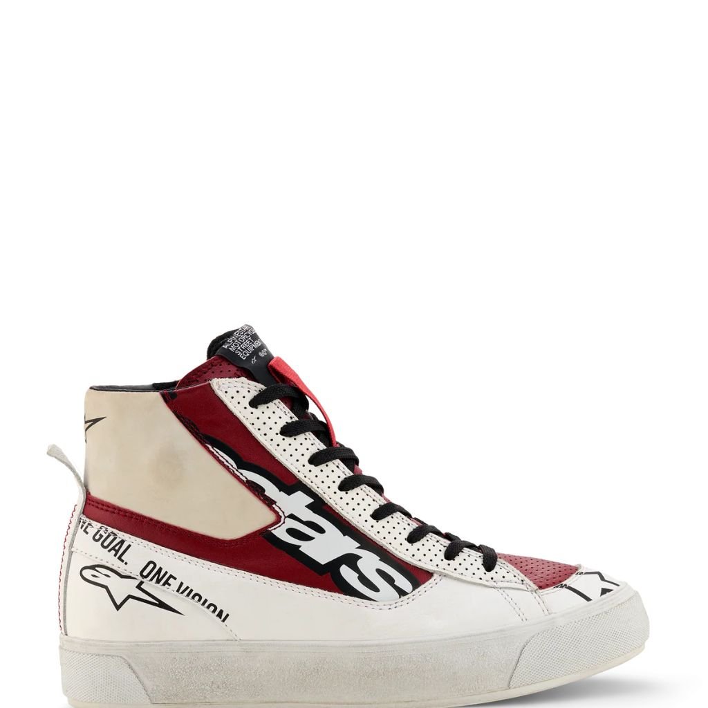 ALPINESTARS WOMEN STELLA STATED FLAIR SHOES RIO RED PREMIUM WOMEN'S MOTORCYCLE RIDING SHOES ALPINESTARS WOMEN STELLA STATED FLAIR SHOES RIO RED
