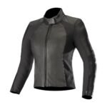 ALPINESTARS WOMEN STELLA VIKA V2 LEATHER JACKET BLACK