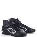ALPINESTARS TECH-1 K START V2 SHOES BLACK WHITE