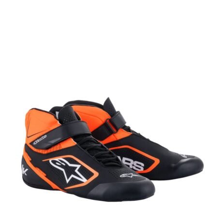 ALPINESTARS TECH-1 K V2 SHOES BLACK ORANGE