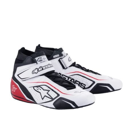 ALPINESTARS TECH-1 T V3 SHOES WHITE RED FLUO