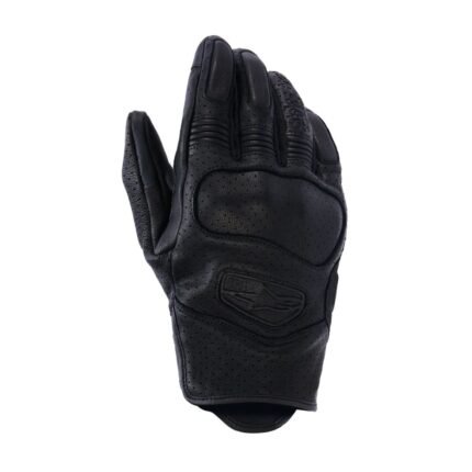 ALPINESTARS MUSTANG V3 LEATHER GLOVES BLACK