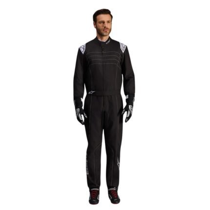 ALPINESTARS KMX-9 V3 SUIT BLACK WHITE