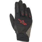 ALPINESTARS SHORE GLOVES BLACK RED