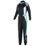 ALPINESTARS WOMEN STELLA GP PRO COMP V2 SUIT BLACK TURQUOISE
