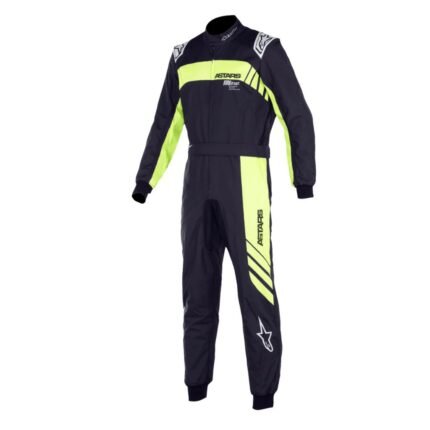 ALPINESTARS YOUTH KMX-9 V3 GRAPHIC 3 SUIT BLACK YELLOW