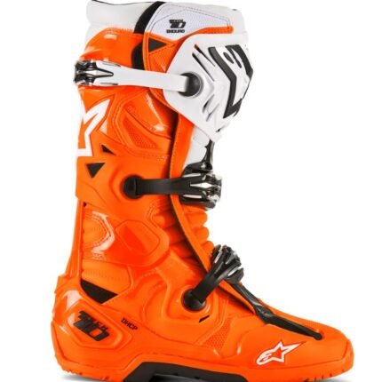 ALPINESTARS TECH 10 ENDURO BOOTS ORANGE