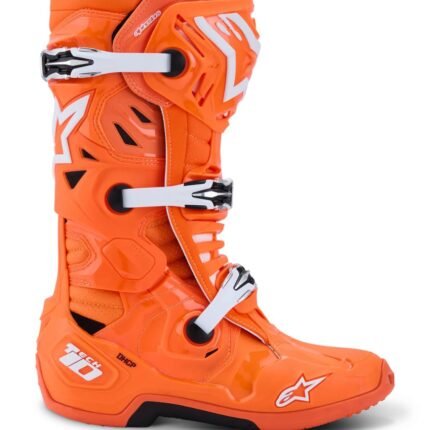 ALPINESTARS TECH 10 SUPERVENTED BOOTS ORANGE
