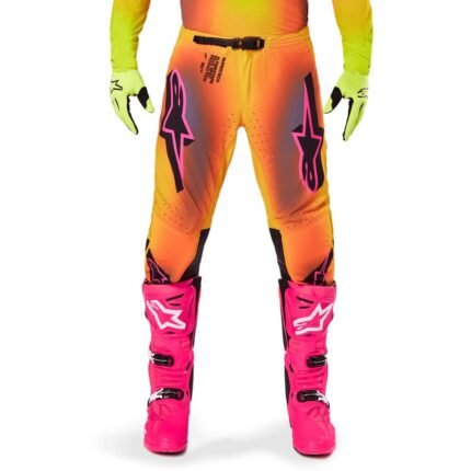 ALPINESTARS 2025 SUPERTECH LIPAN PANTS YELLOW PINK
