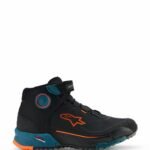 ALPINESTARS CR-X DRYSTAR RIDING SHOES BLACK PETROL
