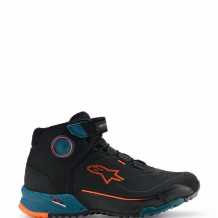 ALPINESTARS CR-X DRYSTAR RIDING SHOES BLACK PETROL