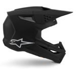 ALPINESTARS SM3 SOLID HELMET ECE06/DOT BLACK