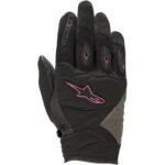 ALPINESTARS WOMEN STELLA SHORE GLOVES BLACK FUCHSIA