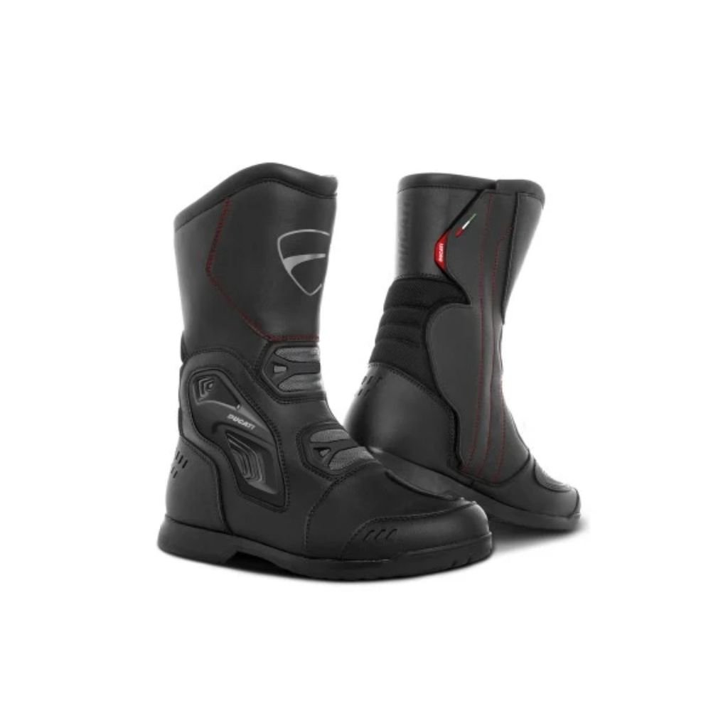 DUCATI STRADA 2 TOURING BOOTS PREMIUM MOTORCYCLE ADVENTURE RIDING BOOTS DUCATI STRADA 2 TOURING BOOTS