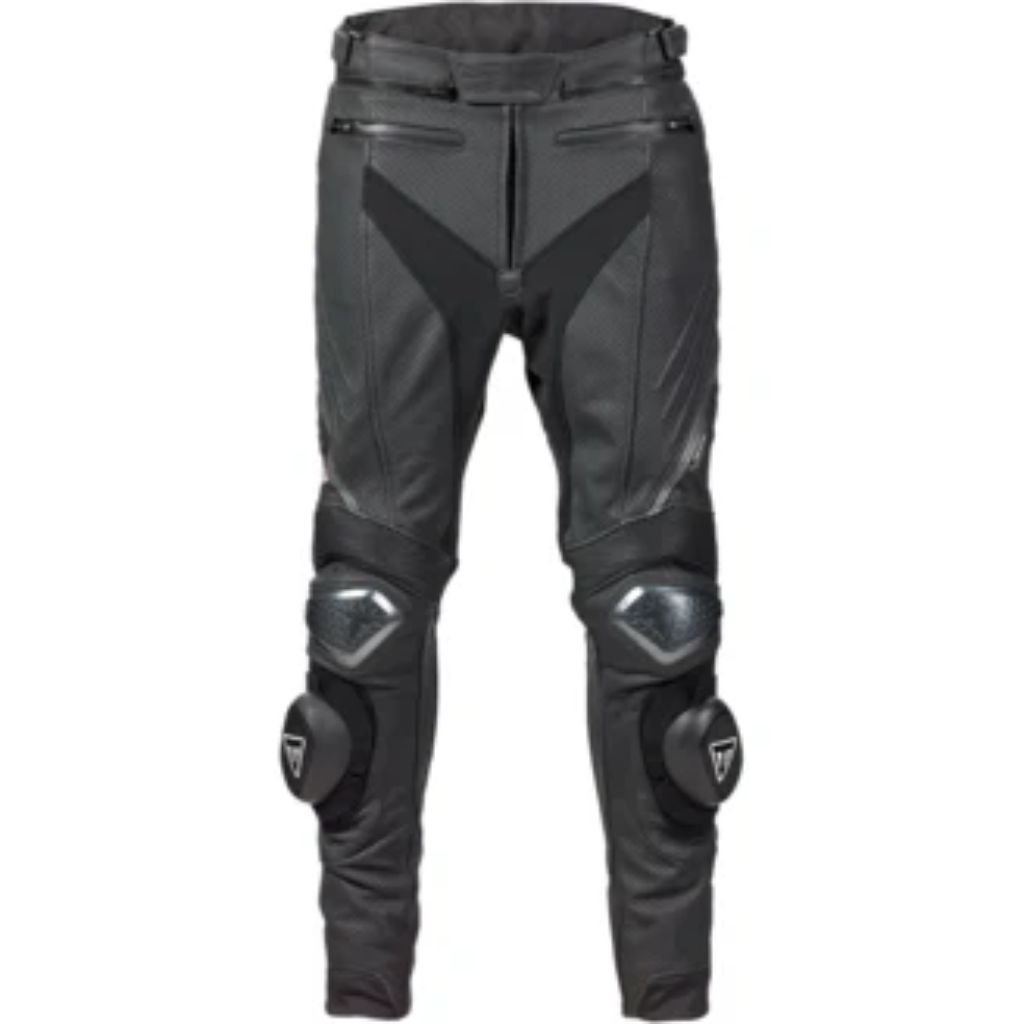 TRIUMPH MENS TRIPLE PERFORATED LEATHER PANTS