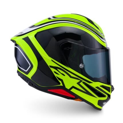 ALPINESTARS S-R7 ZEAL HELMET ECE06/DOT YELLOW FLUO