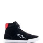 ALPINESTARS CHROME SHOES BLACK WHITE