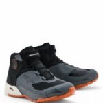 ALPINESTARS CR-X DRYSTAR RIDING SHOES BLACK DARK GRAY