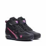 DAINESE HERIAN AIR SHOES WMN - BLACK/FLUO PINK