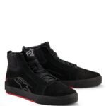 ALPINESTARS RIDE 63 LEATHER SHOES BLACK RED
