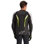 ALPINESTARS AST V3 AIR JACKET BLACK SILVER