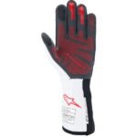 ALPINESTARS TECH-1 ZX V4 GLOVES BLACK WHITE