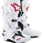 ALPINESTARS TECH 10 SUPERVENTED BOOTS WHITE RED