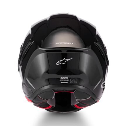 ALPINESTARS S-R7 ZEAL HELMET ECE06/DOT BLACK GLOSSY