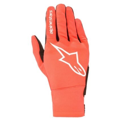 ALPINESTARS REEF GLOVES RED FLUORESCENT