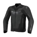 ALPINESTARS GP FORCE V2 LEATHER JACKET BLACK