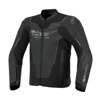 ALPINESTARS GP FORCE V2 LEATHER JACKET BLACK