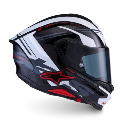ALPINESTARS S-R7 A-CORE HELMET ECE06/DOT BLACK WHITE