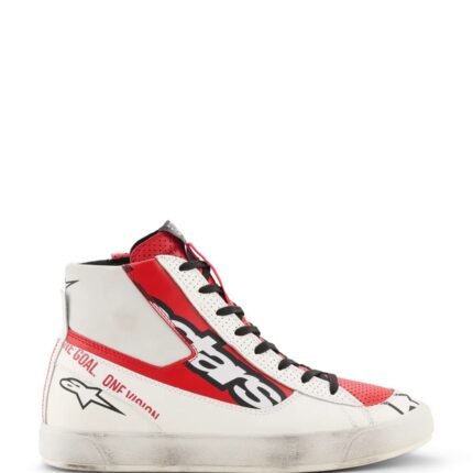 ALPINESTARS STATED FLAIR SHOES WHITE RED