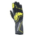 ALPINESTARS TECH-1 ZX V4 GLOVES BLACK YELLOW