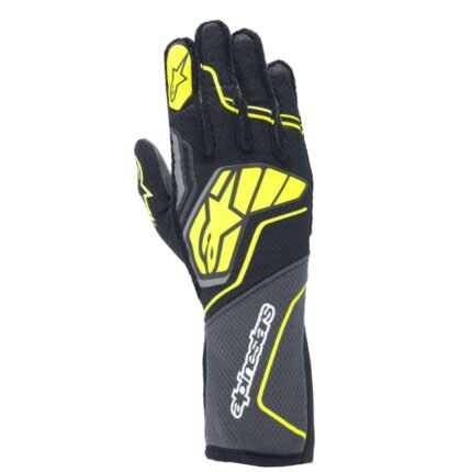 ALPINESTARS TECH-1 ZX V4 GLOVES BLACK YELLOW