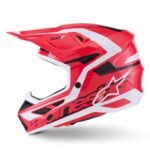 ALPINESTARS S-M7 DEED HELMET ECE06/DOT RED