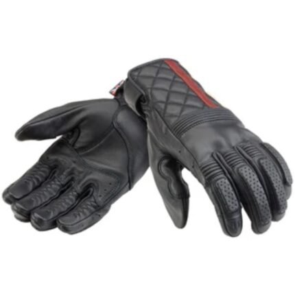 TRIUMPH MENS SULBY GLOVES BLACK RED