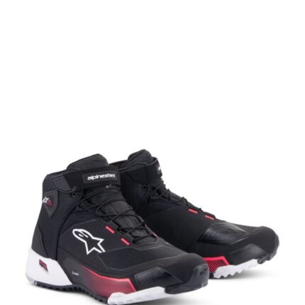ALPINESTARS CR-X WOMEN DRYSTAR RIDING SHOE BLACK WHITE