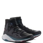ALPINESTARS SPEEDFORCE XR SHOES BLACK PETROL GRAY