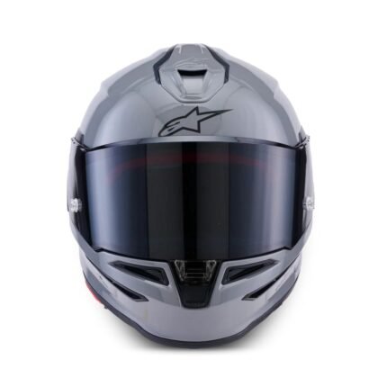 ALPINESTARS S-R7 SOLID HELMET ECE06/DOT GRAY GLOSSY
