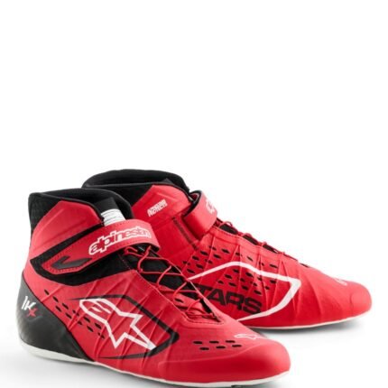ALPINESTARS TECH-1 KX V3 SHOES RED BLACK